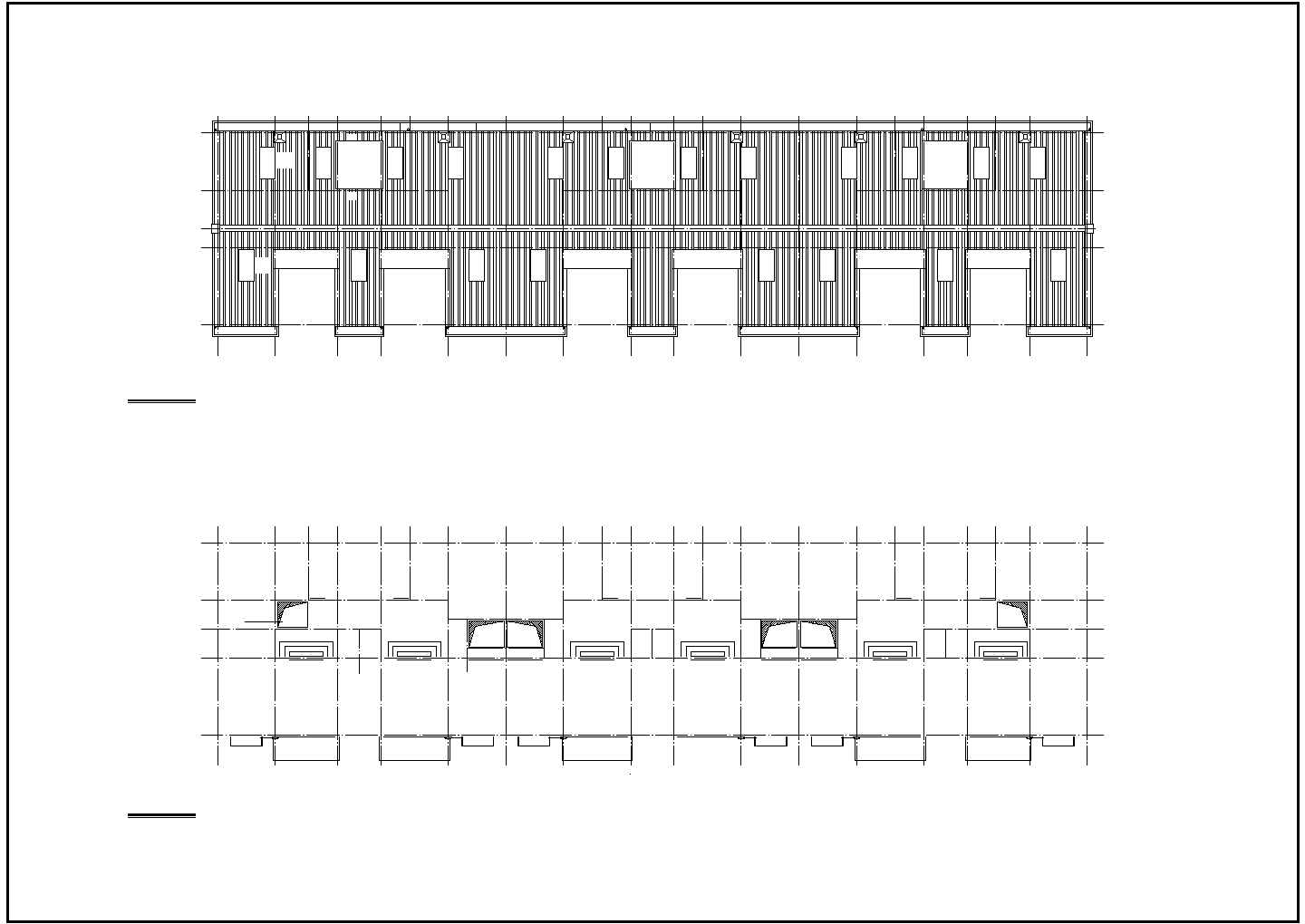 某7层框架结构坡屋顶住宅楼CAD全套施工图