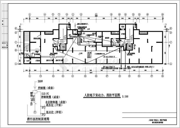 -1+10层2单元住宅楼电气系统施组-图二