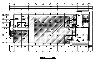 某六层带地下室办公楼装修改造电气施工cad图(含照明，动力系统设计)-图一