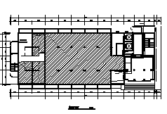 某六层带地下室办公楼装修改造电气施工cad图(含照明，动力系统设计)-图二
