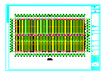 长江精密厂钢结构设计CAD图施工图-图二