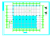 长安汽车带夹层钢展厅结构施工图纸_图1