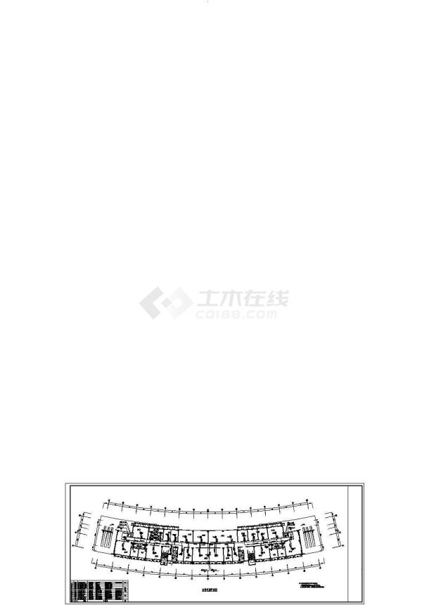 [河南]某地下一层地上八层行政办公大楼空调通风及防排烟系统设计cad全套施工图（变频多联机空调系统，含设计说明）-图二