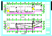 某校实验楼电气结构CAD详图-图二