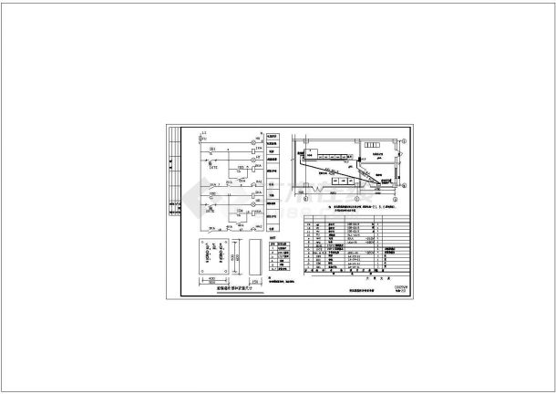变压器信号箱原理接线图CAD图纸设计-图一