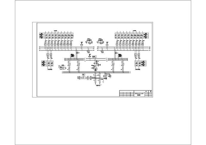 变电所直流系统图CAD图纸设计_图1