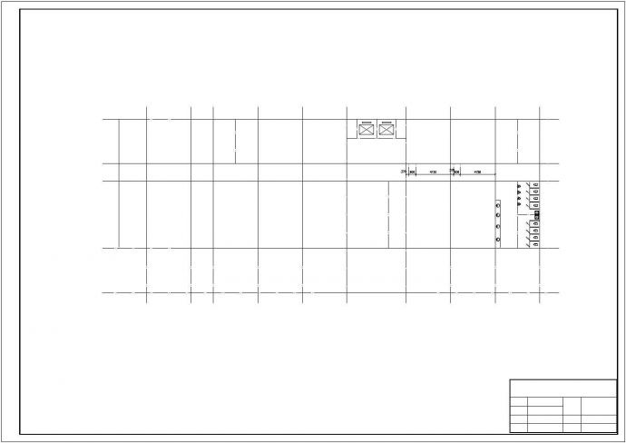 办公楼设计_南昌市昌北经开区某5910平6层钢框架办公楼建筑和结构设计CAD图纸_图1