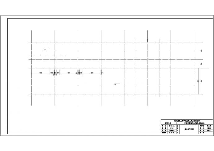 酒泉市金缘花园6050平米6层钢框架结构住宅楼建筑和结构设计CAD图纸_图1