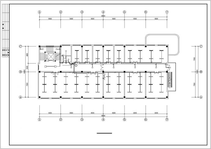 4层住宅建筑电力电气设计施工CAD图_图1