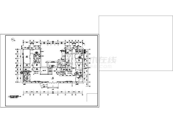 某医院装饰cad工程施工图-图一