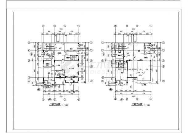 3+1夹层500.71平米特级别墅建筑设计图-图二