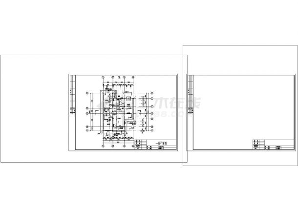 2层农村房屋建筑CAD图纸设计-图一
