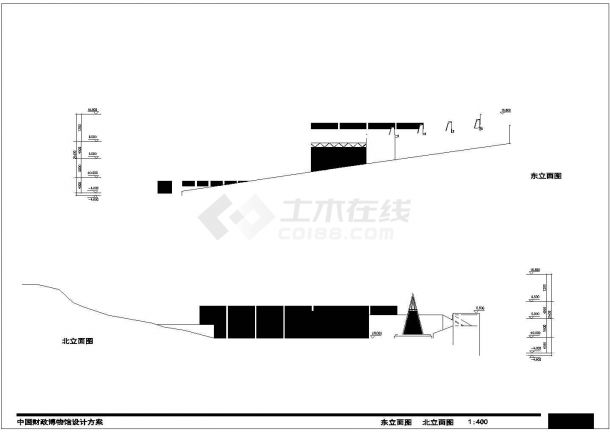 中国财政博物馆设计方案图纸-图一