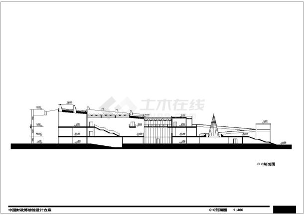 中国财政博物馆设计方案图纸-图二
