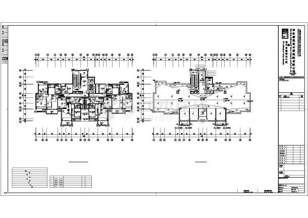 某机房层电气设计CAD平面图大样图施工图纸-图二