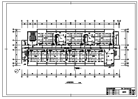 某县三层实验综合楼电气施工cad图(含照明设计)-图二