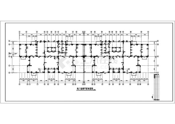 某高层住宅纯剪力墙结构建筑工程设计施工CAD图纸-图一