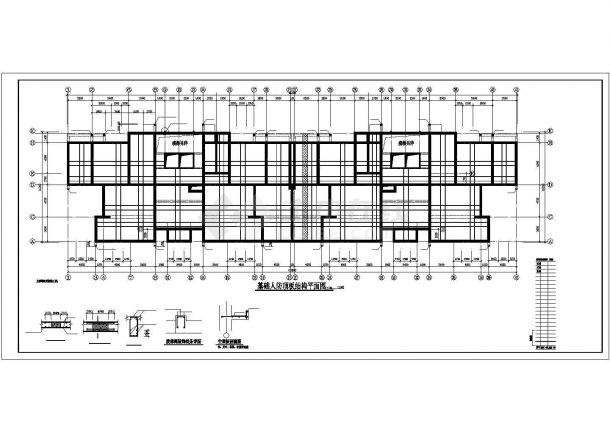 某高层住宅纯剪力墙结构建筑工程设计施工CAD图纸-图二
