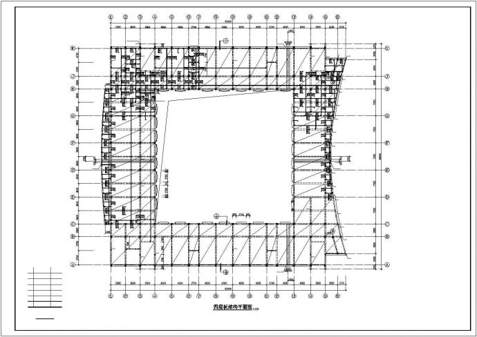 某框架教学楼结构建筑工程设计施工CAD图纸_图1