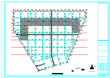 某市公共广场及地下停车场整套建设结构cad施工图纸