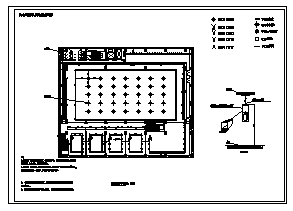 某五层美术馆室内电气施工cad图(含照明设计)-图二