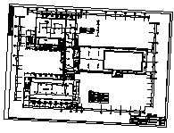 某五层带地下层大学图书馆全套电气施工cad图(含火灾自动报警系统设计)_图1