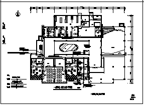 某市三层幼儿园教学楼电气施工cad图(含弱电设计)-图一