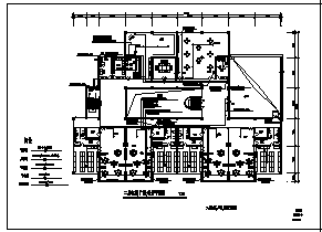 某市三层幼儿园教学楼电气施工cad图(含弱电设计)-图二