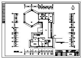 某市三层住宅小区幼儿园全套电气施工cad图(含配电箱系统，弱电设计)-图一