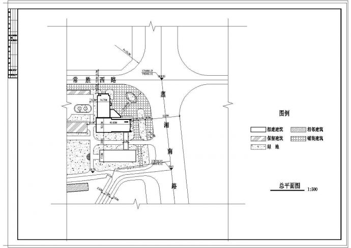 重庆某医院全套CAD平面布置参考图_图1