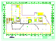 某小区电气内部CAD施工设计图纸-图二