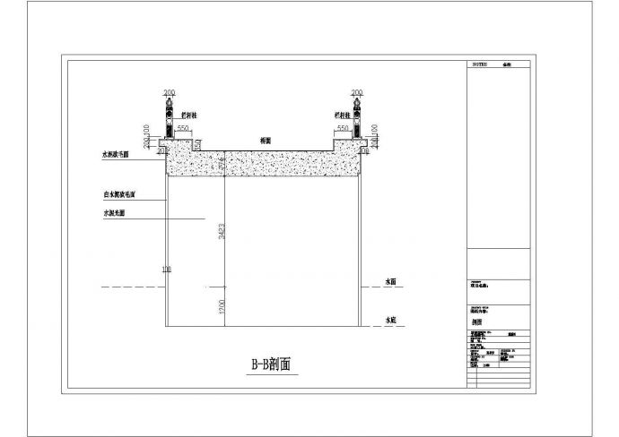 桥梁施工设计CAD建筑图纸_图1