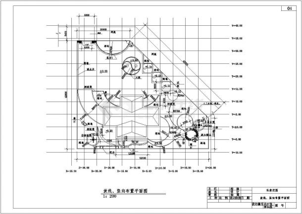 北京某花园施工图纸详细设计施工全套CAD图纸-图二