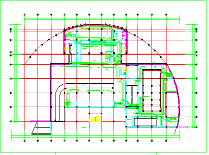 某住宅地下室中央空调全套cad施工设计图纸_图1