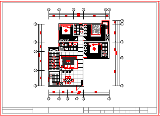 某住宅公寓简欧风格 小户型CAD施工图-图二