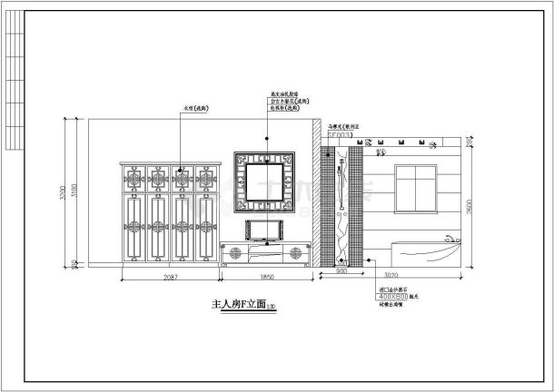 某地区现代风格多层别墅建筑装修方案设计施工CAD图纸-图一