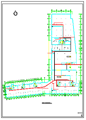 某住宅楼地下车库全套电气施工CAD图纸_图1