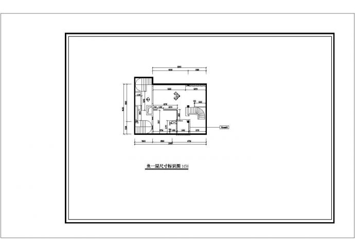 某地区经典风格小栋别墅建筑装修方案设计施工CAD图纸_图1