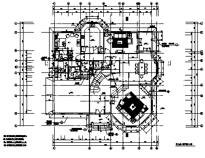 某二层钢结构独立别墅建筑施工cad图，共十张-图二