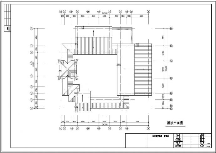 某地园林景观建筑cad设计施工规划图纸_图1