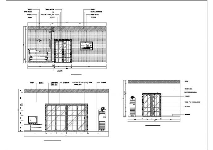 广东珠海别墅主楼建筑施工CAD平面图设计_图1