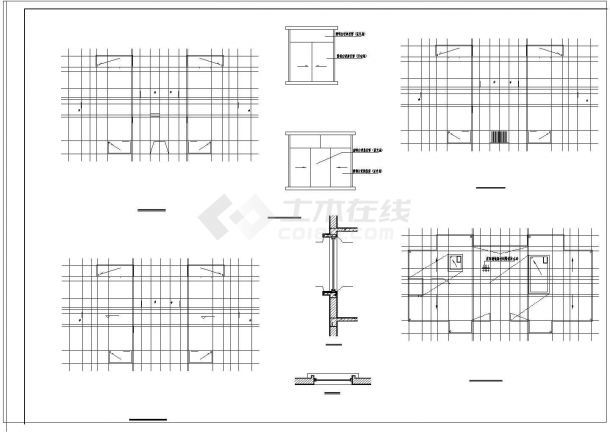 洋河某区六层砖混住宅施工设计CAD图纸-图一