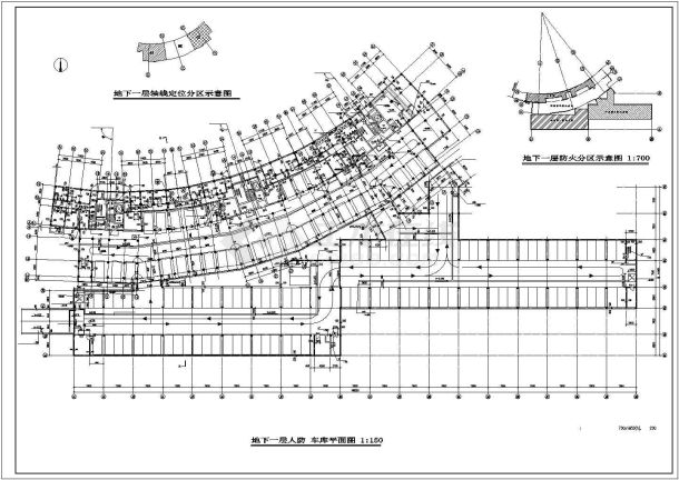 盘锦市某新村住宅楼CAD建筑施工图-图一