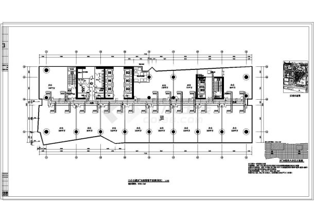 办公楼设计_[广东]超高层办公楼暖通空调及通风排烟系统cad施工图（甲级资质）-图二