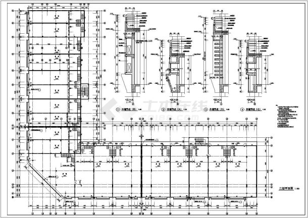 宜和花园商住楼建筑设计全套完整大样图CAD平面图-图一