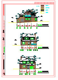 坡地两层别墅建筑设计施工图_图1
