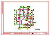 某地区两层别墅建筑设计施工CAD图-图二
