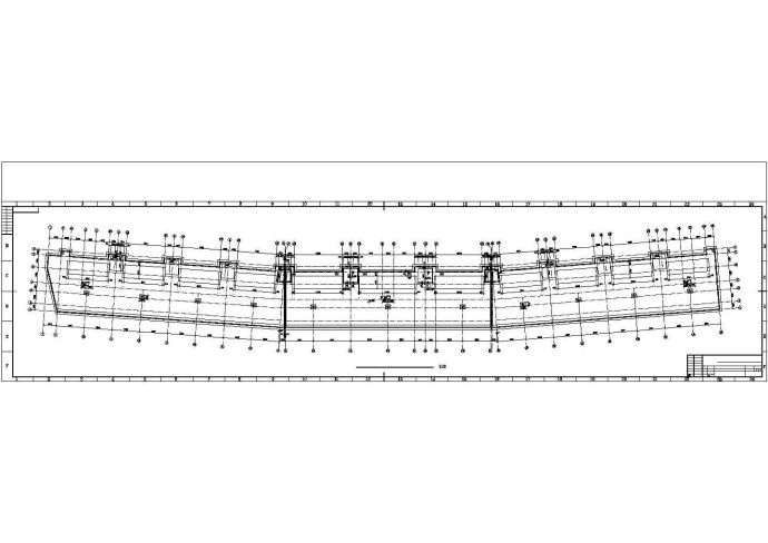 某异型柱框架结构综合楼CAD建筑图_图1