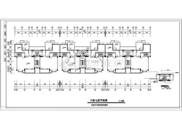沈阳小区多层住宅楼电气建筑施工设计方案图-图二