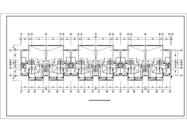 哈尔滨小区复式住宅楼电气建筑施工设计方案图-图二